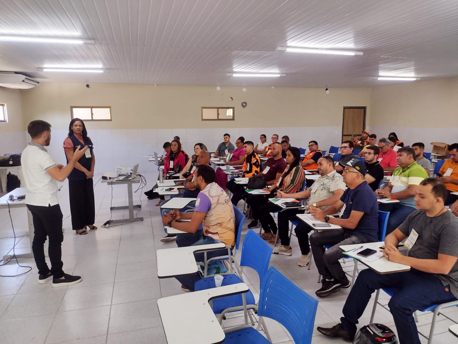 Sesa orienta profissionais para prevenção de desastres