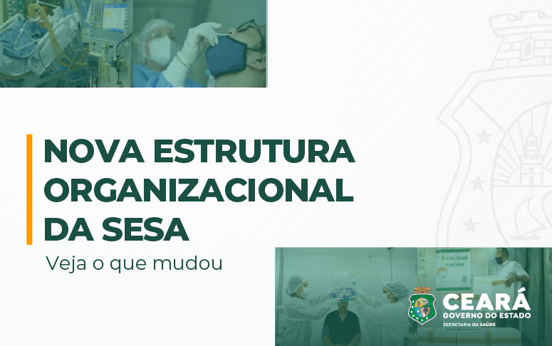 Novo Organograma: confira as mudanças na estrutura organizacional da Secretaria da Saúde do Ceará