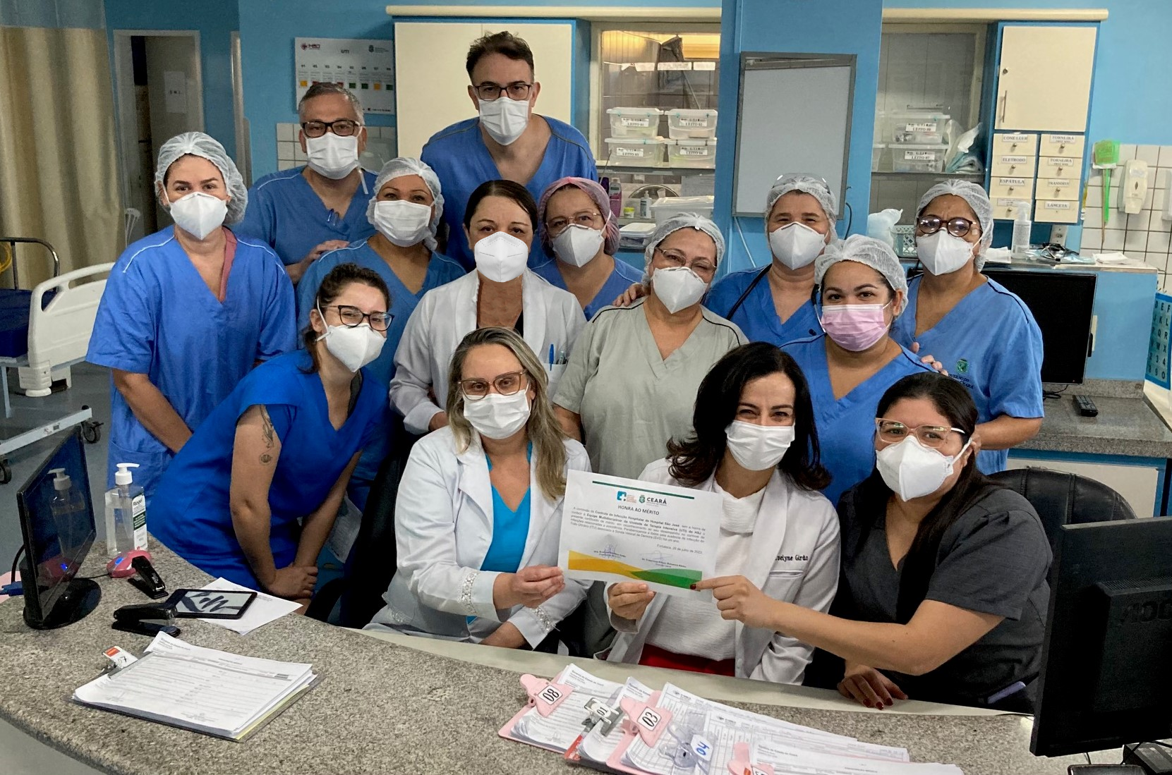 Hospital São José alcança marca de um ano sem infecções do trato urinário na UTI