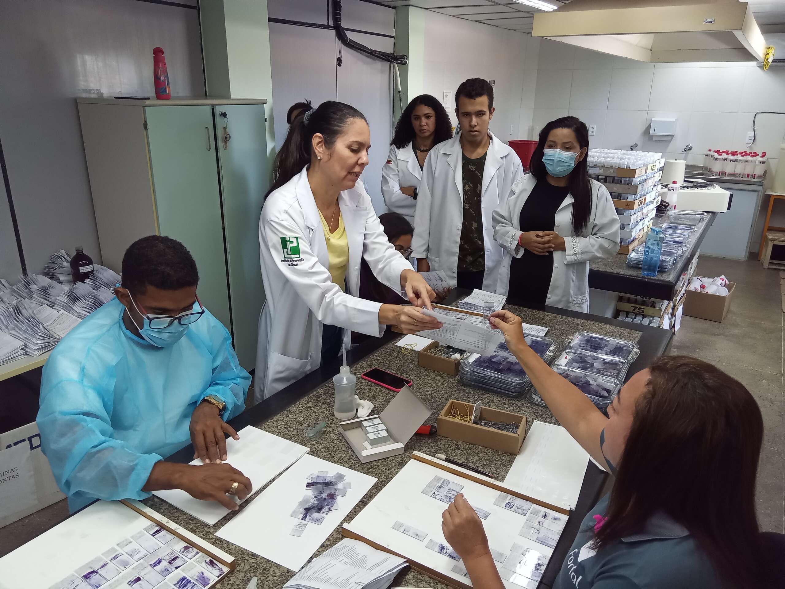 Novos estagiários participam de programação de boas-vindas no Instituto de Prevenção do Câncer do Ceará