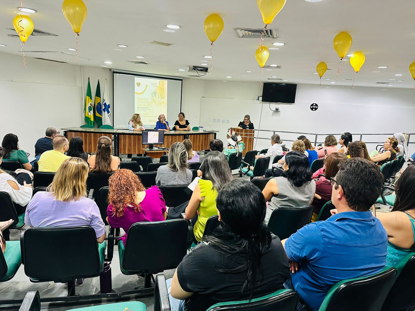 Agosto Dourado: Sesa promove seminário estadual sobre aleitamento materno