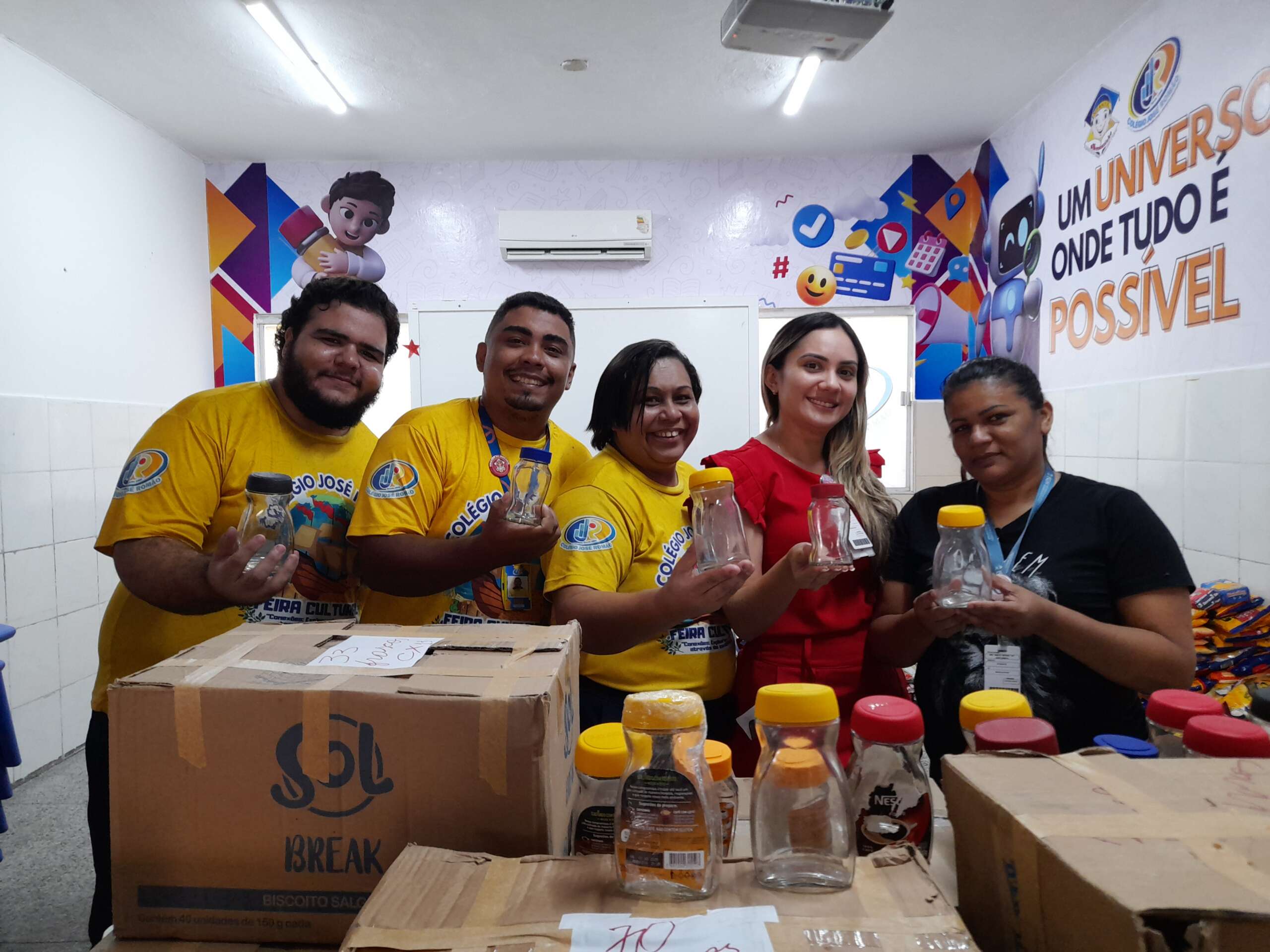 Banco de Leite Humano do HRN recebe doação de frascos de vidro