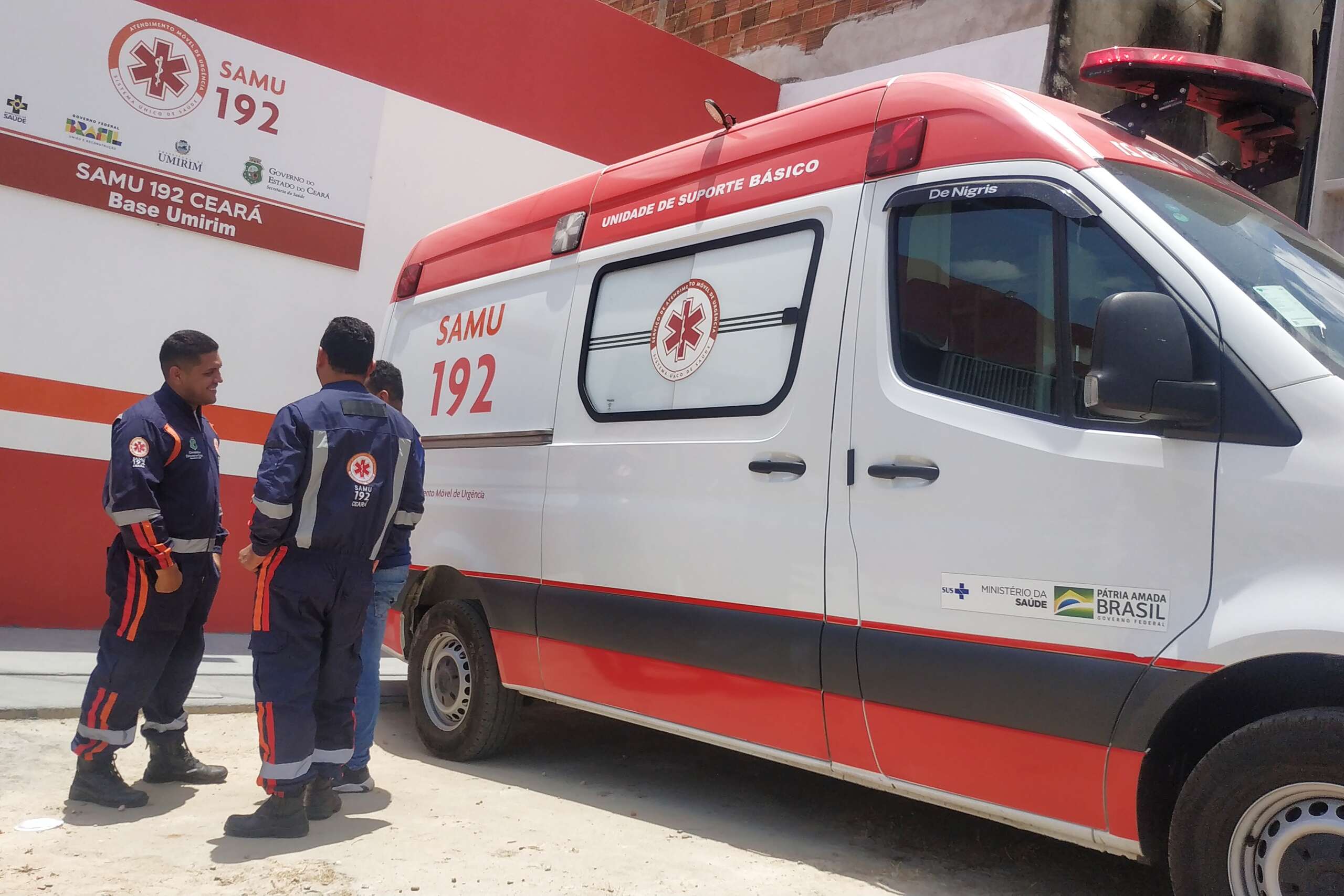 Samu 192 Ceará inaugura nova base em Umirim