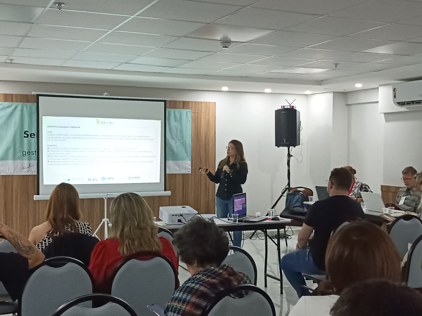 ESP/CE apresenta resultados de pesquisa sobre ocorrência de diabetes e hipertensão em população Tabeba