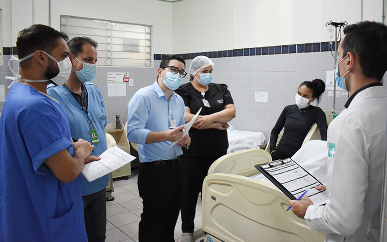 Visita Multiprofissional: HGCC promove cuidado integral ao paciente