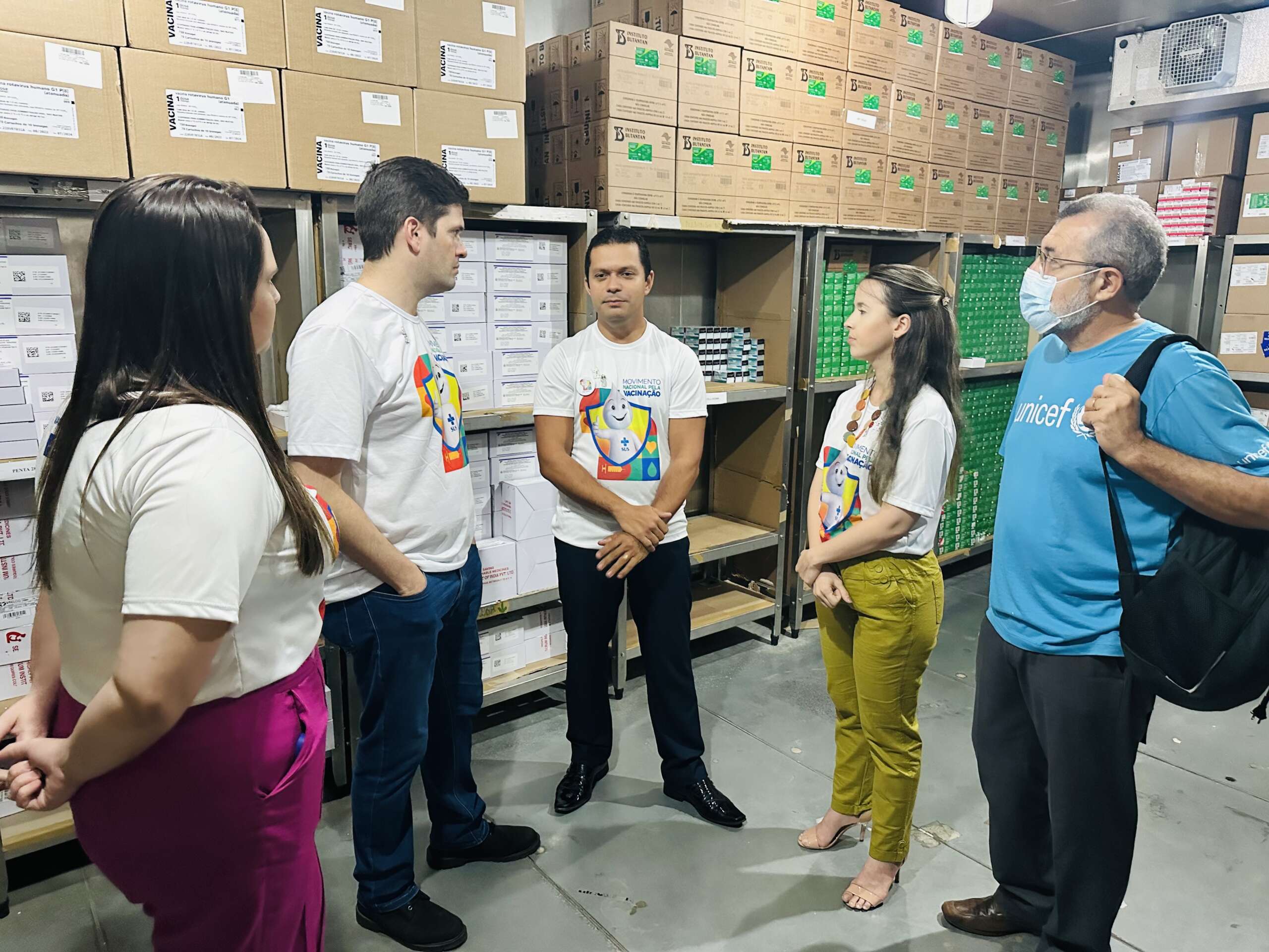 Diretor do PNI visita Central de Abastecimento de Imunobiológicos do Ceará