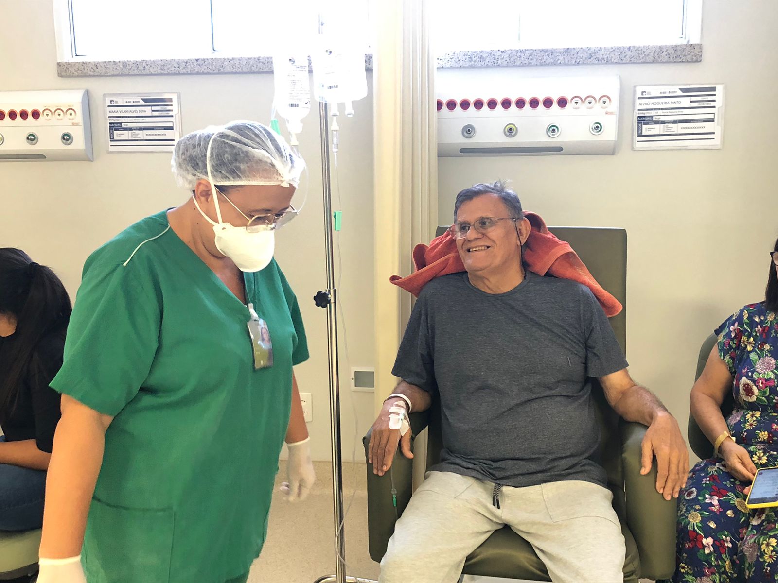Oncologia: primeiros pacientes da quimioterapia são atendidos no HRVJ