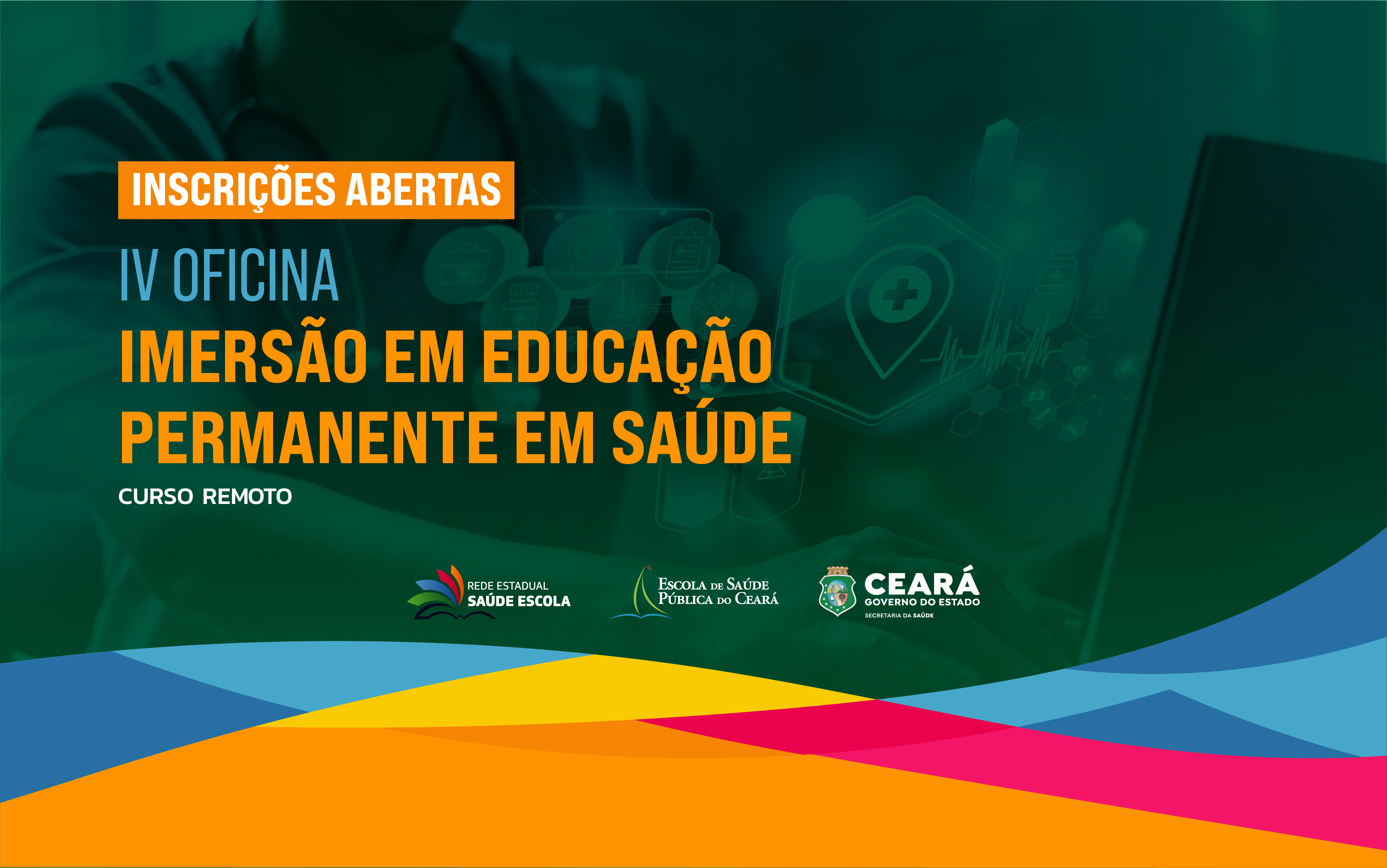 ESP/CE oferta oficina para profissionais da Educação Permanente; inscrições seguem até 16/10