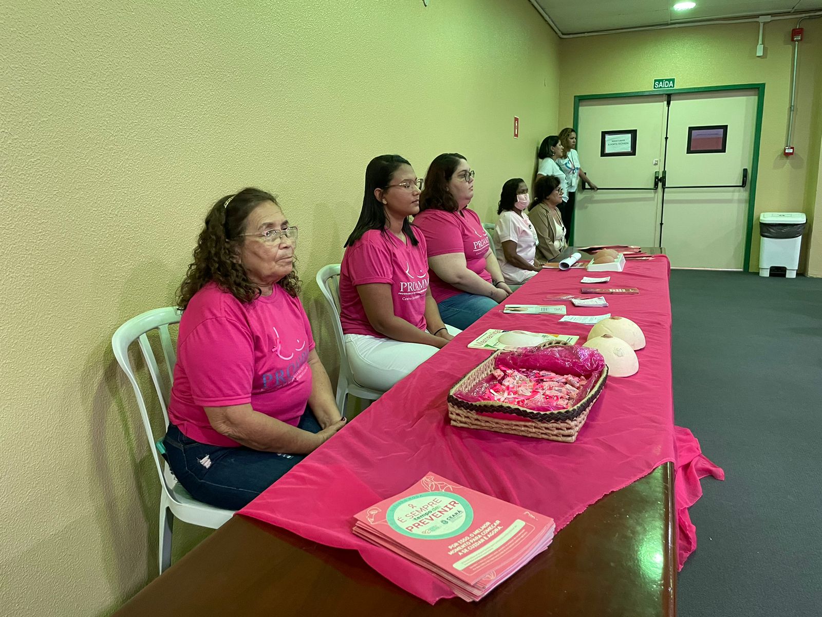 Outubro Rosa: HGF realiza cronograma de atividades para reforçar sobre riscos e prevenção ao câncer de mama