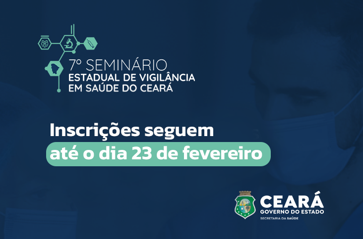Participantes com trabalhos inscritos no Seminário de Vigilância em Saúde têm até dia 21 para envio de pôsteres digitais