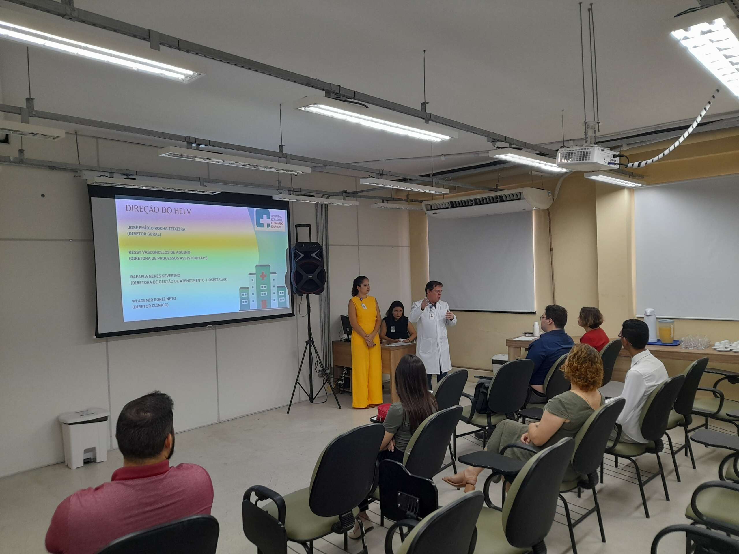 Hospital Estadual Leonardo Da Vinci recepciona primeira turma de Residência Médica