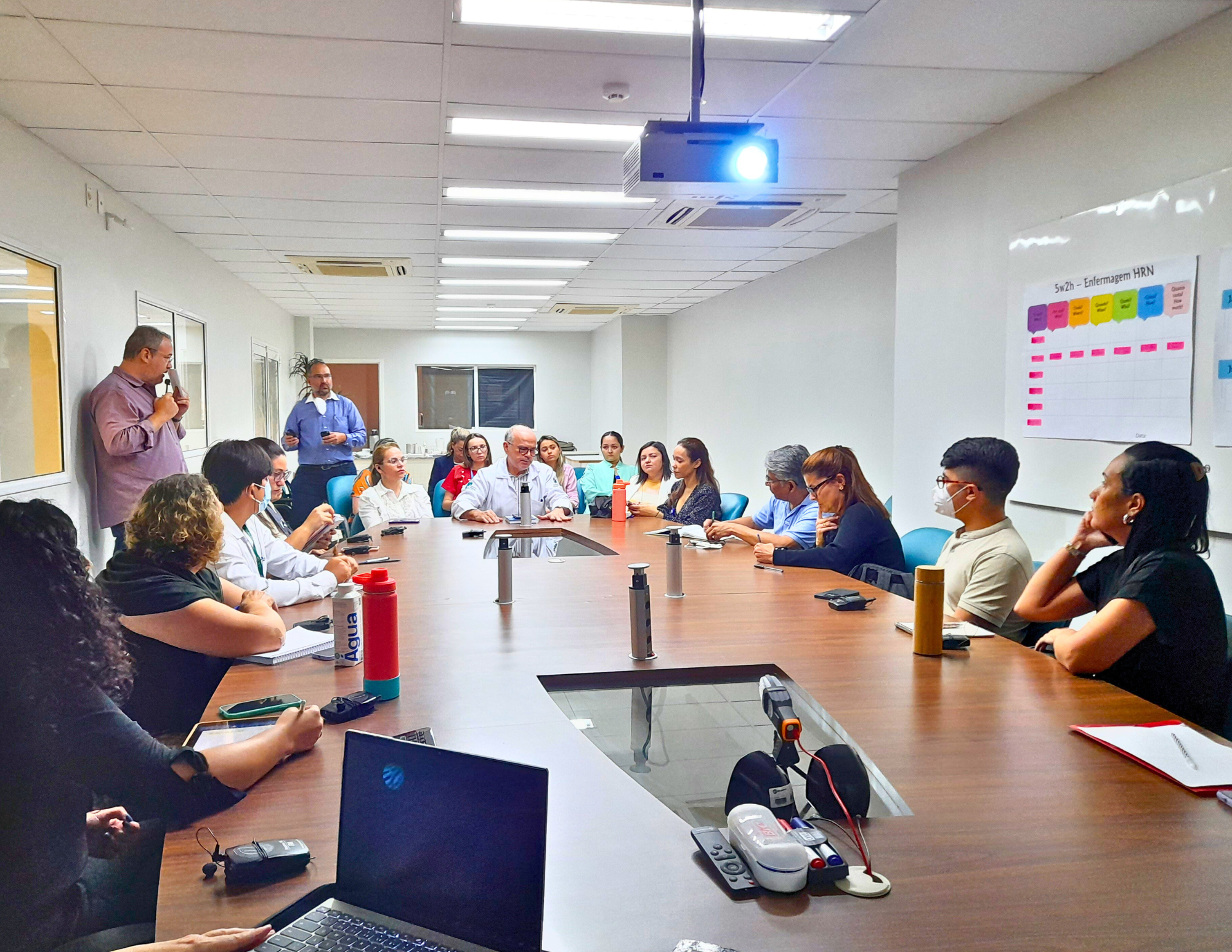 Unidade da Rede Sesa, HRN implanta projeto-piloto nacional de metodologia que monitora síndrome gripal
