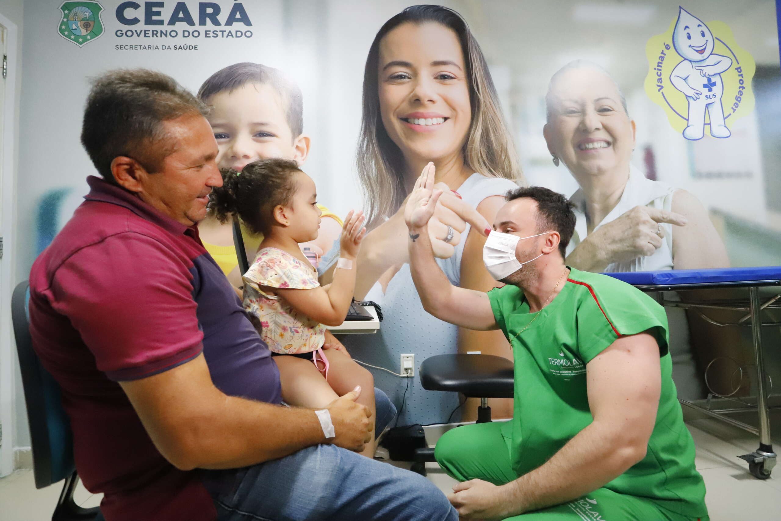 Ceará amplia vacinação contra gripe para todas as faixas etárias a partir desta segunda-feira (29)