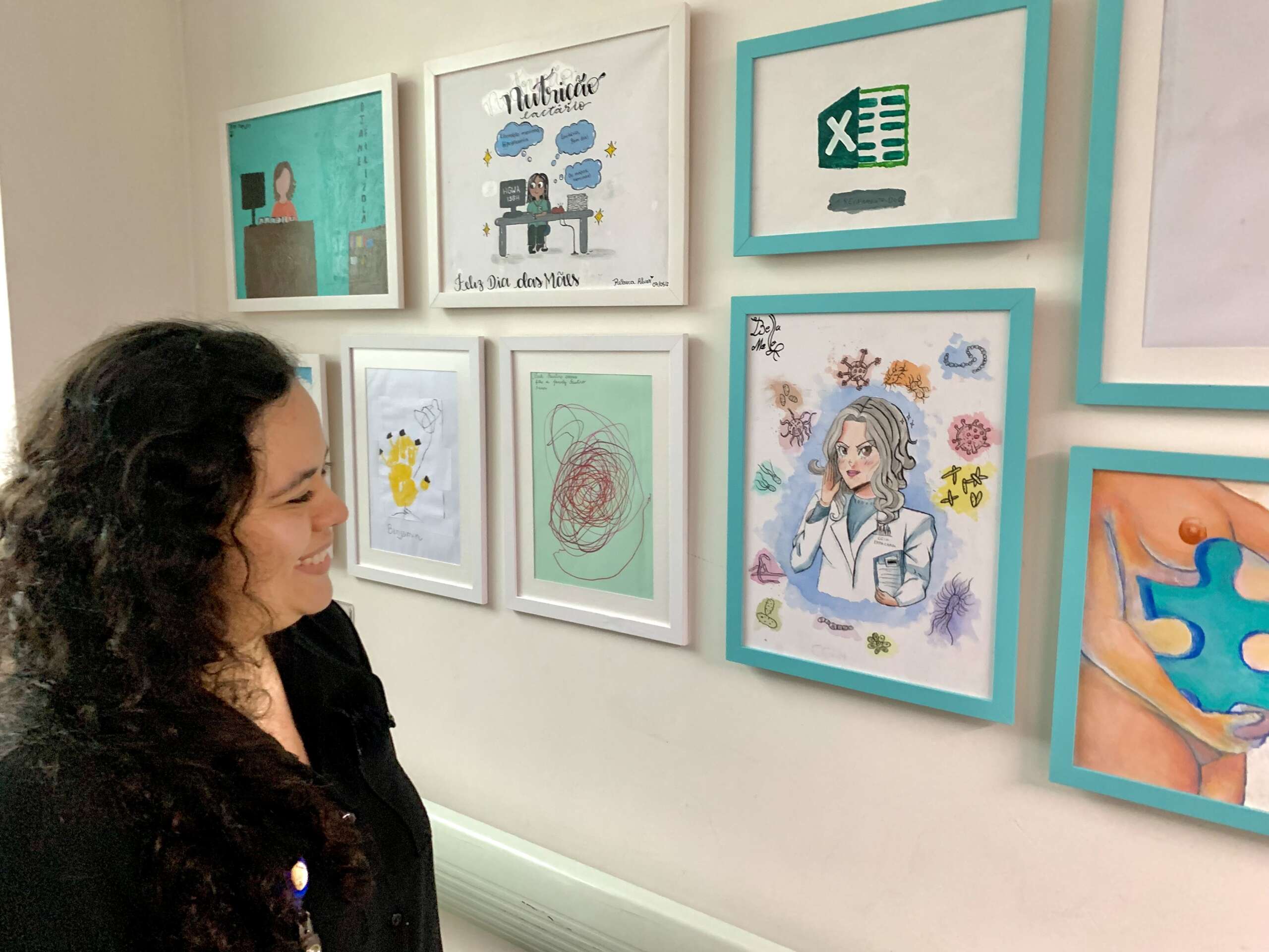 Valorização de pessoas: HGWA recebe instalação de arte de filhos de trabalhadoras da unidade