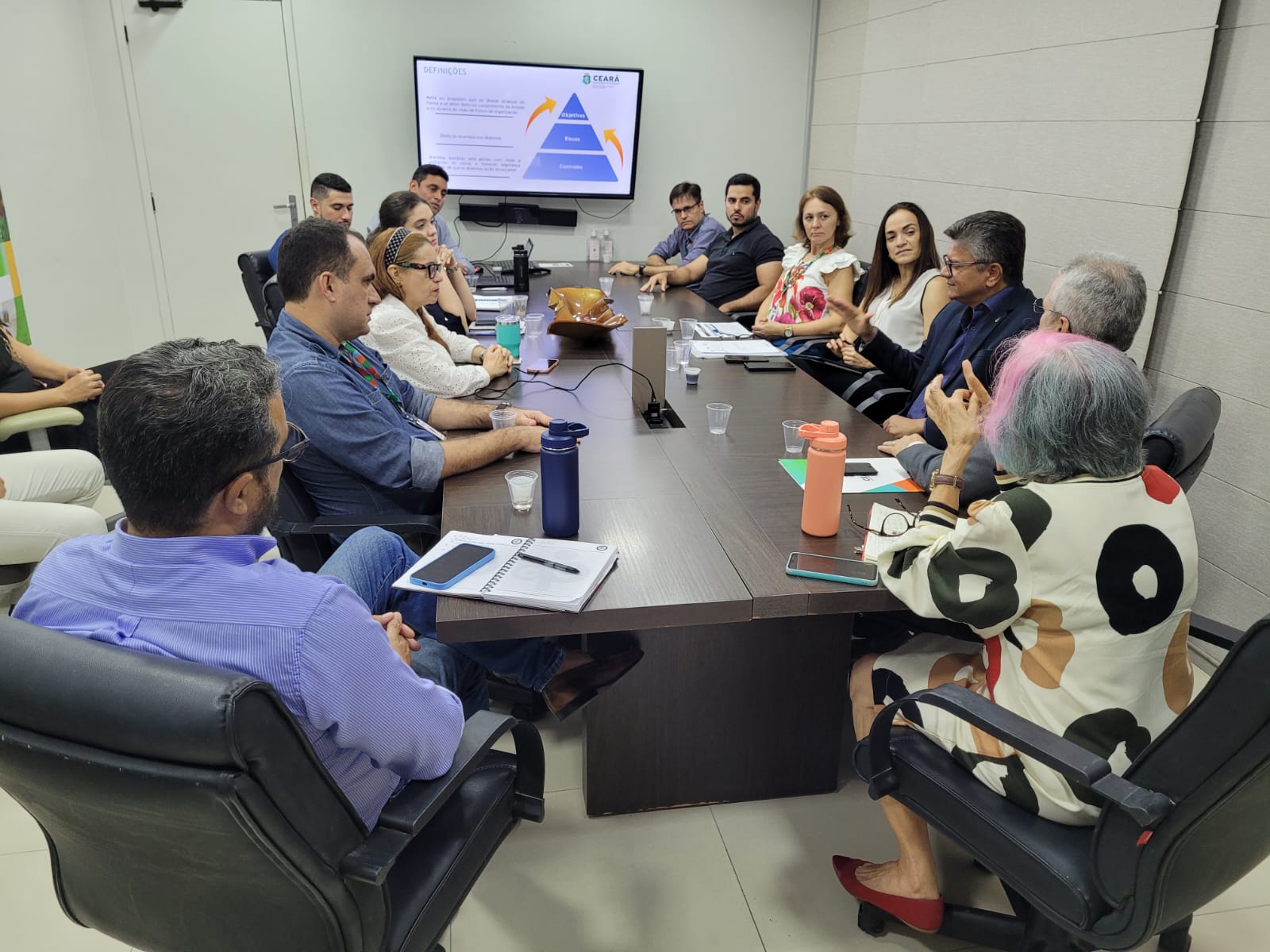 Sesa firma compromisso com CGE para realização de consultoria em gestão de riscos