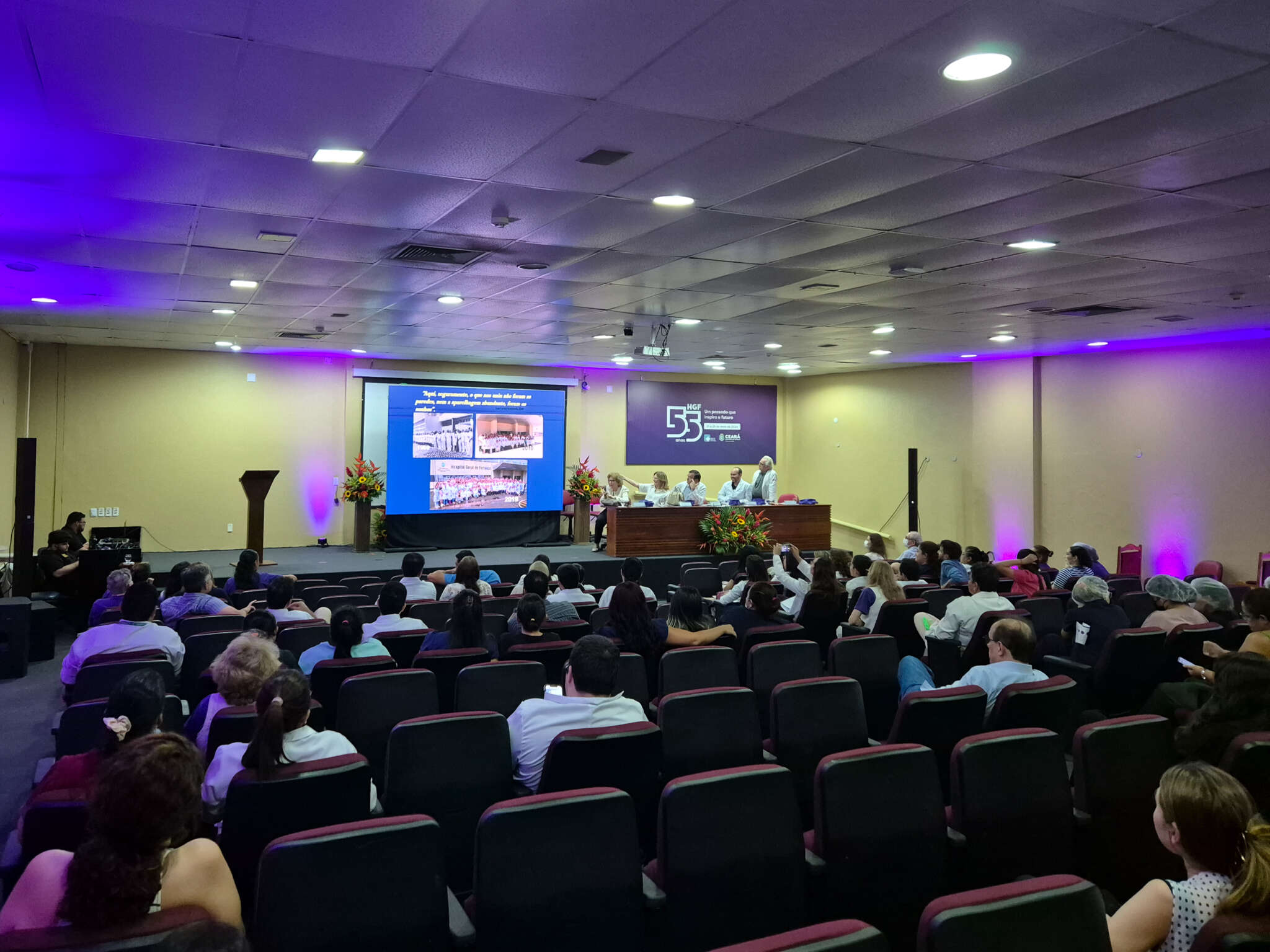 HGF 55 anos: segundo dia de comemoração tem palestras sobre avanços dos serviços e apresentações artísticas