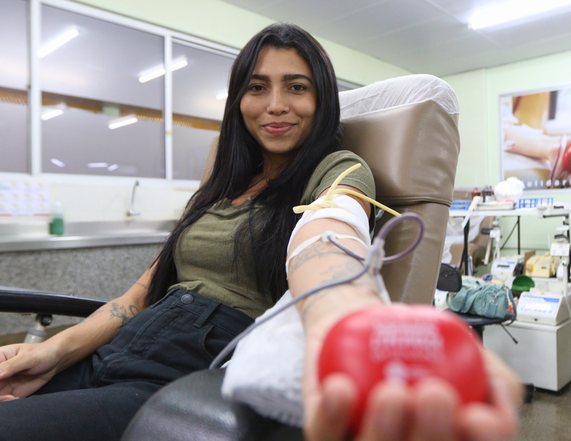 Hemoce promove semana de atividades para estimular doação de sangue entre jovens