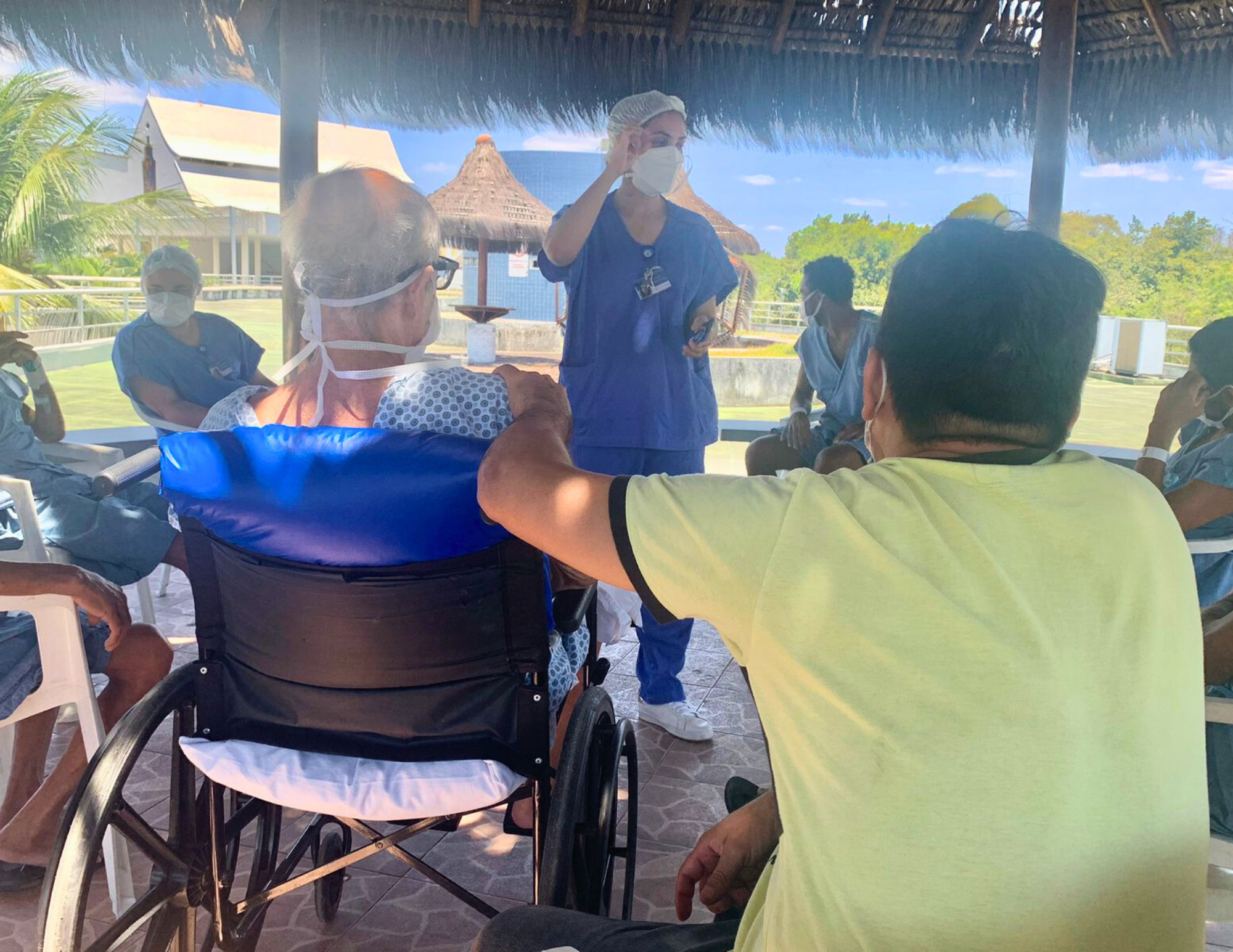 Casa de Cuidados do Ceará promove grupos para dar suporte à reabilitação de pacientes com tuberculose