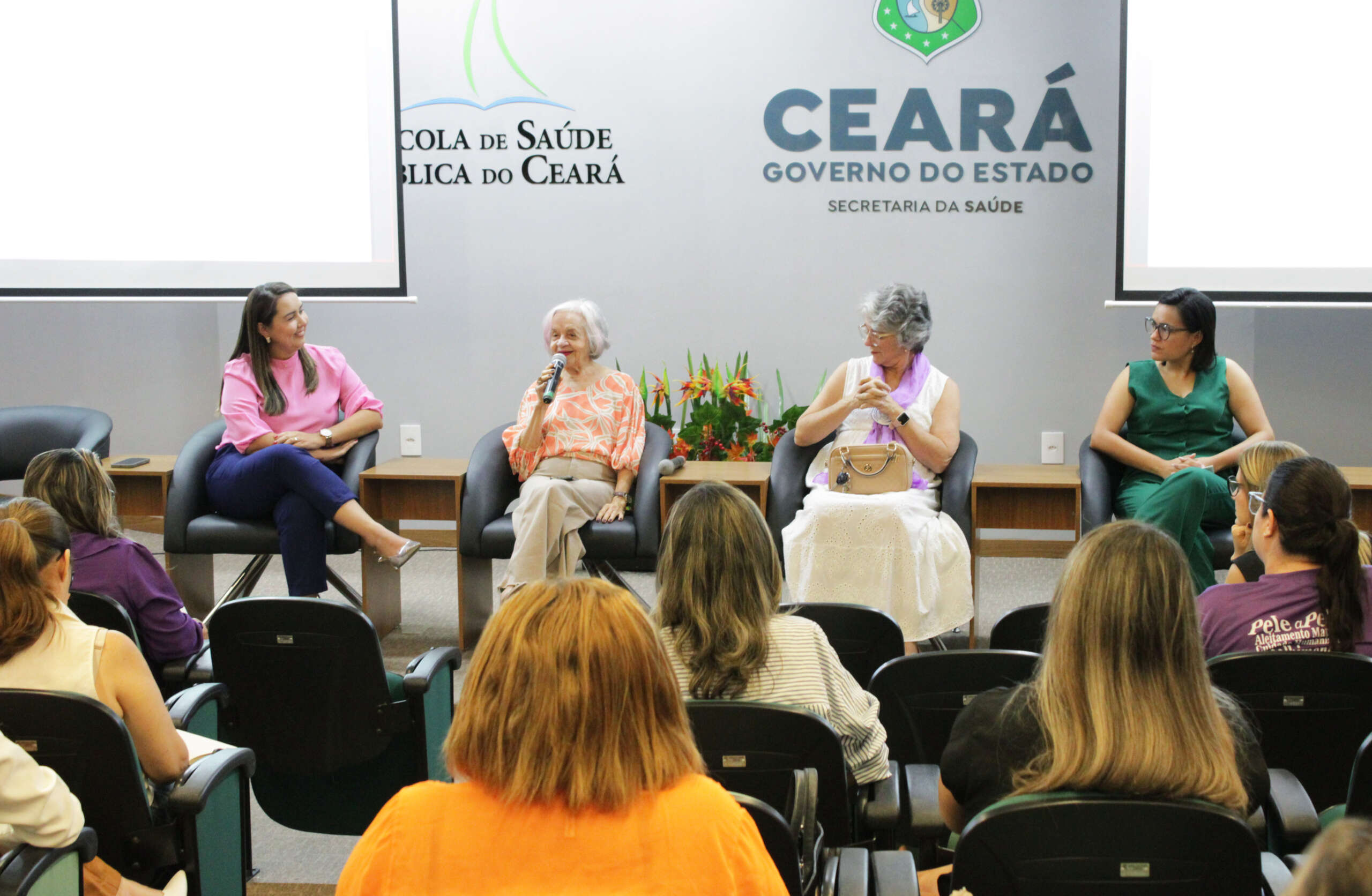 Novembro Roxo: Sesa encerra atividades de sensibilização sobre a prematuridade em evento na ESP/CE
