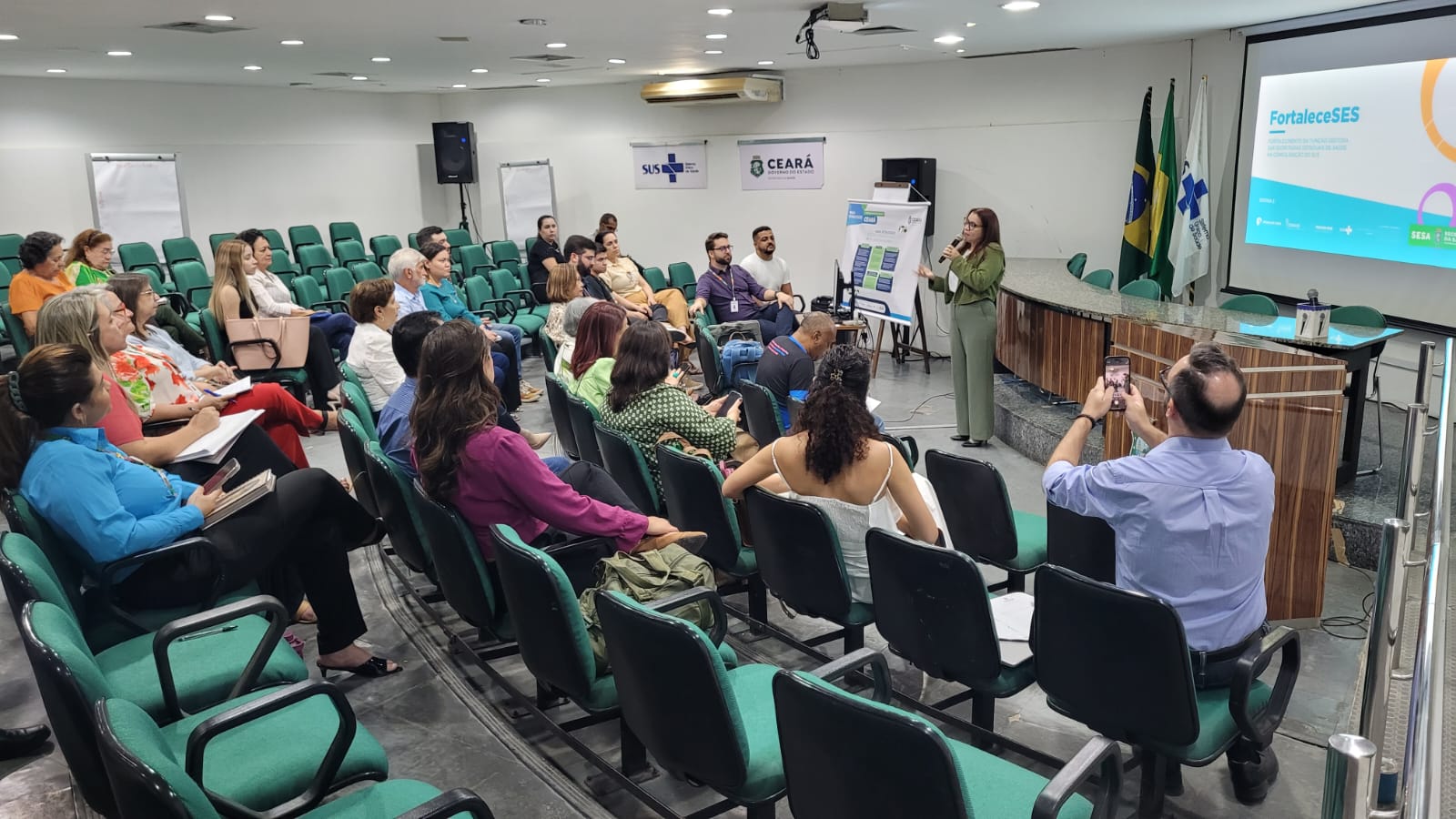 Saúde do Ceará promove segunda oficina de fortalecimento da função gestora