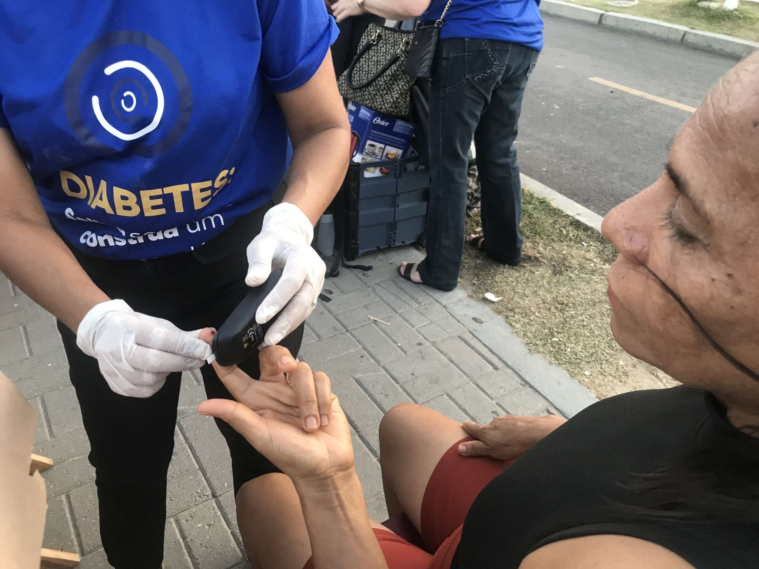 CIDH participa de ação na Beira Mar de Fortaleza de conscientização sobre riscos da diabetes