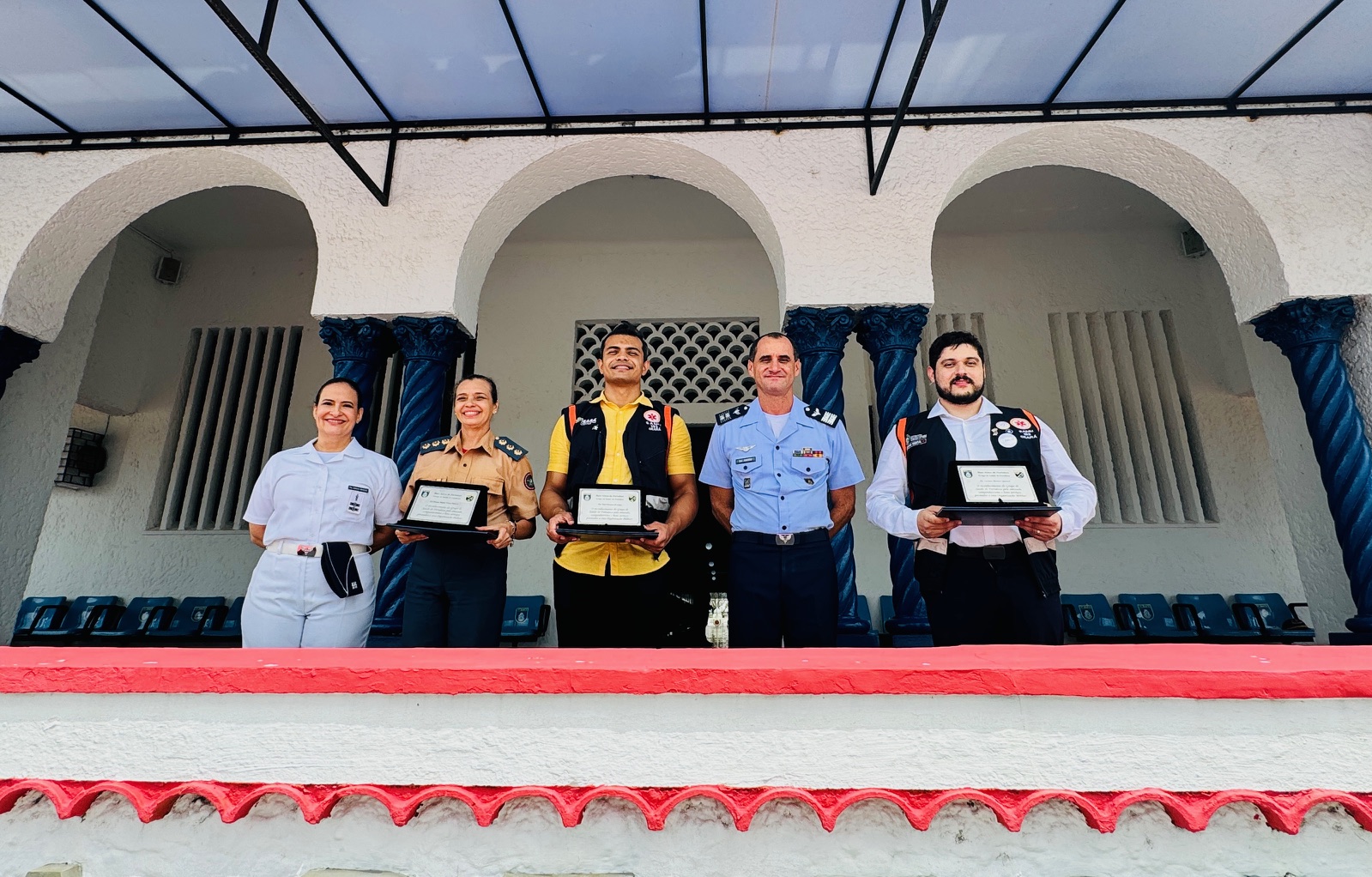 Samu 192 Ceará recebe homenagem da Aeronáutica de Fortaleza por parcerias na área da educação em Saúde