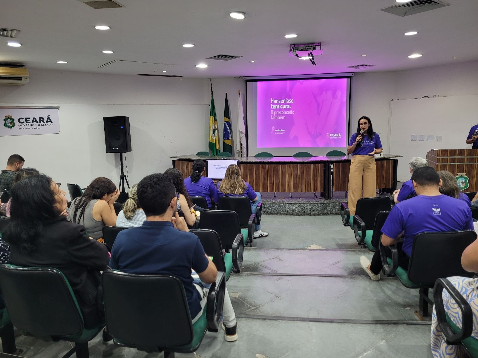 Janeiro Roxo: Sesa realiza seminário sobre detecção e tratamento da hanseníase