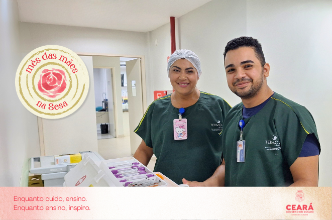 Mãe e filho que trabalharam lado a lado no HRC durante pandemia compartilham amor à profissão; área da saúde inspira três gerações da família