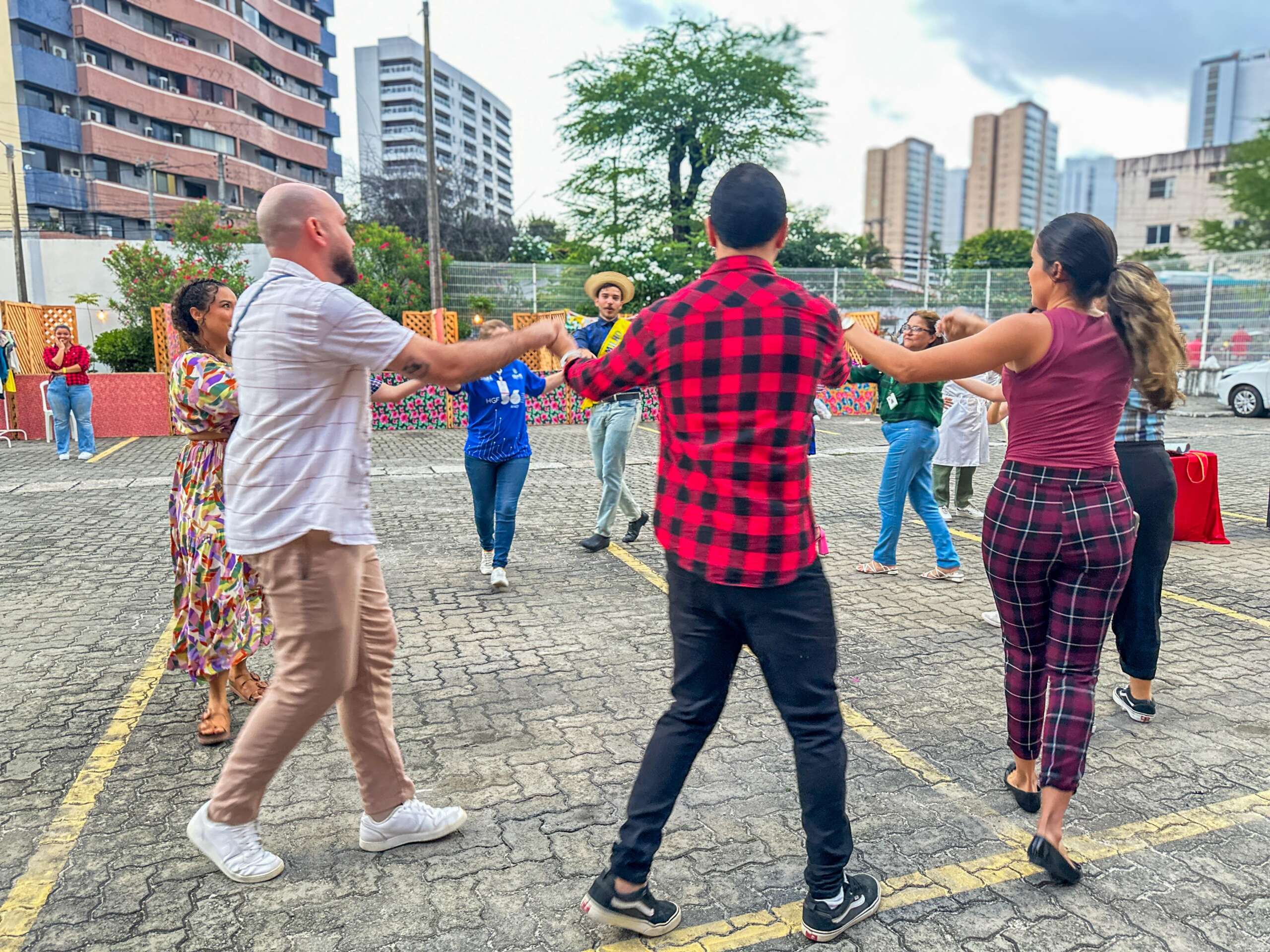 Festa junina do HGF reúne cultura, cuidado e humanização no ambiente hospitalar