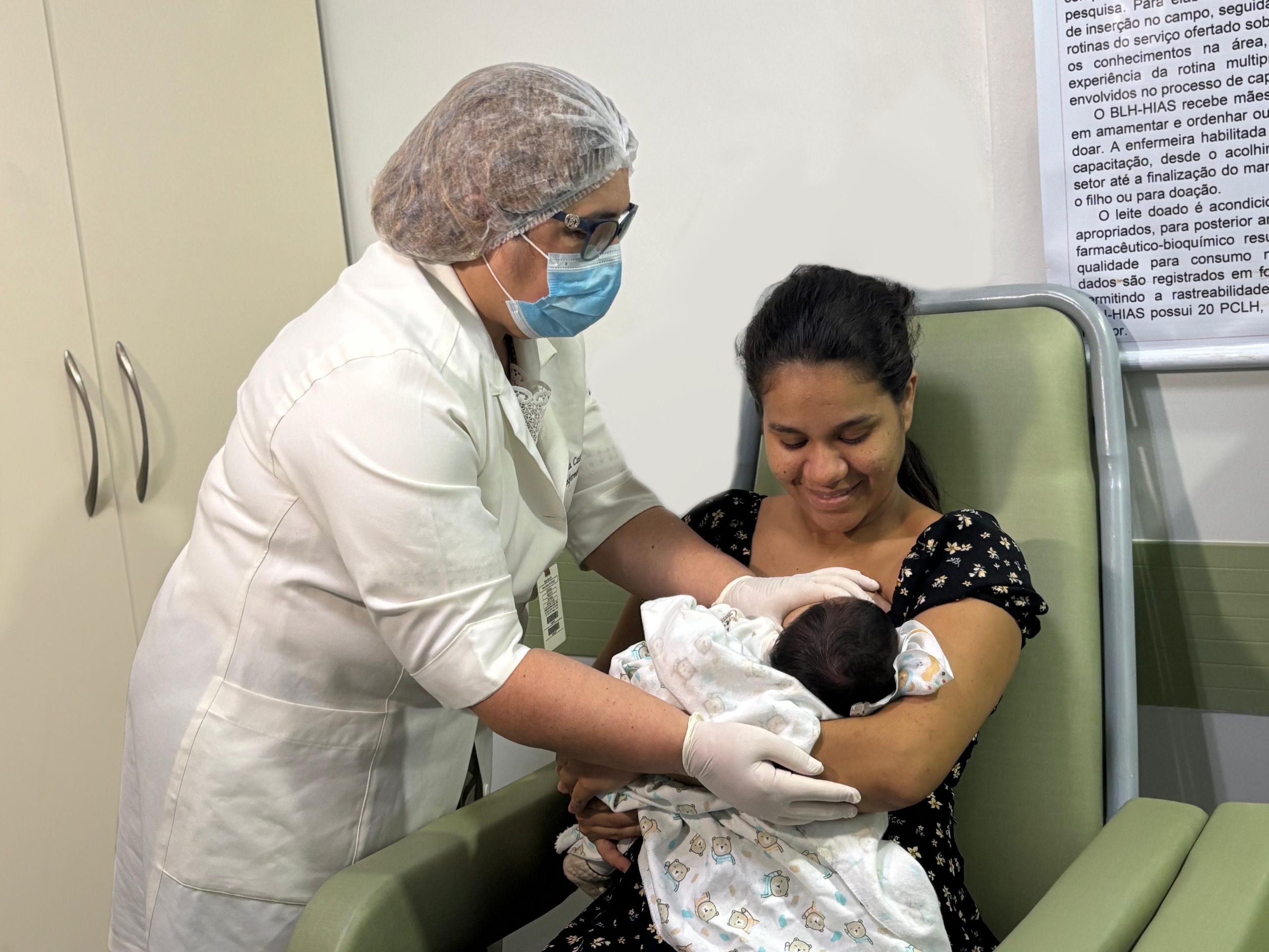 Banco de Leite Humano do Hospital Infantil Albert Sabin completa 21 anos