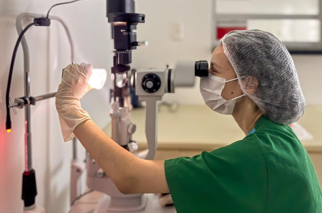 Setembro verde: entenda o passo a passo até a realização de transplante de córnea no HGF, unidade de referência no Ceará