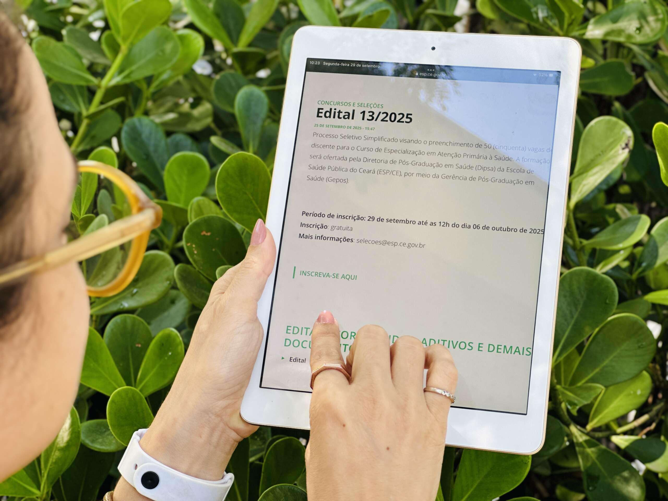 ESP/CE abre 50 vagas para curso de especialização em Atenção Primária à Saúde