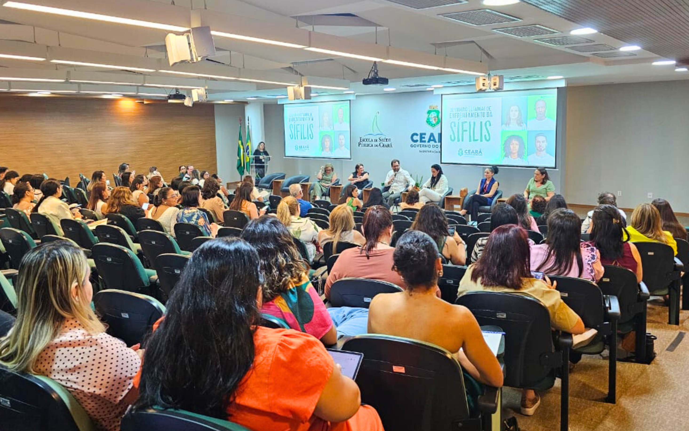 Sesa reforça compromisso com o enfrentamento à sífilis durante seminário estadual na ESP/CE