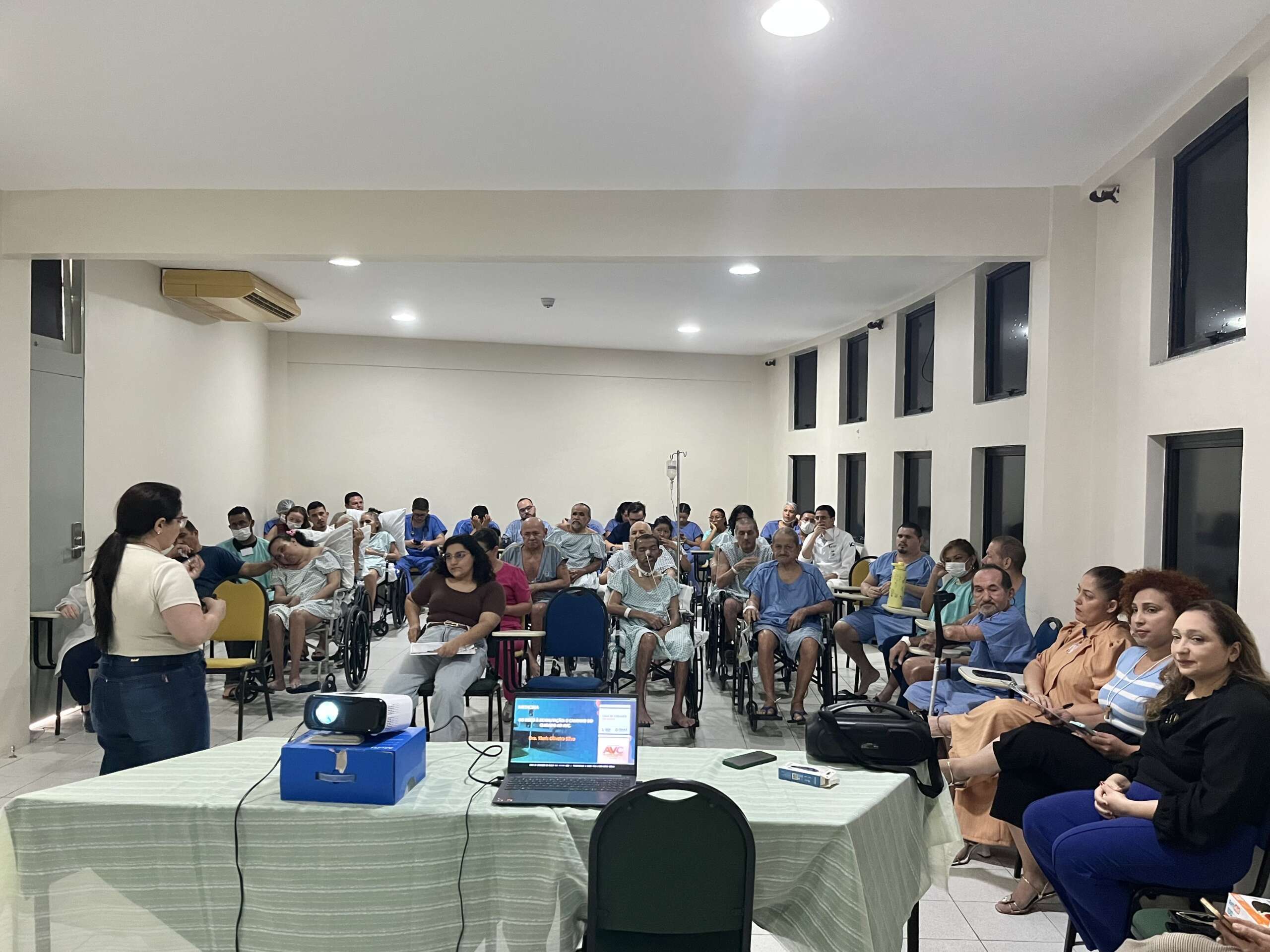 Casa de Cuidados do Ceará promove evento sobre AVC para  pacientes e cuidadores