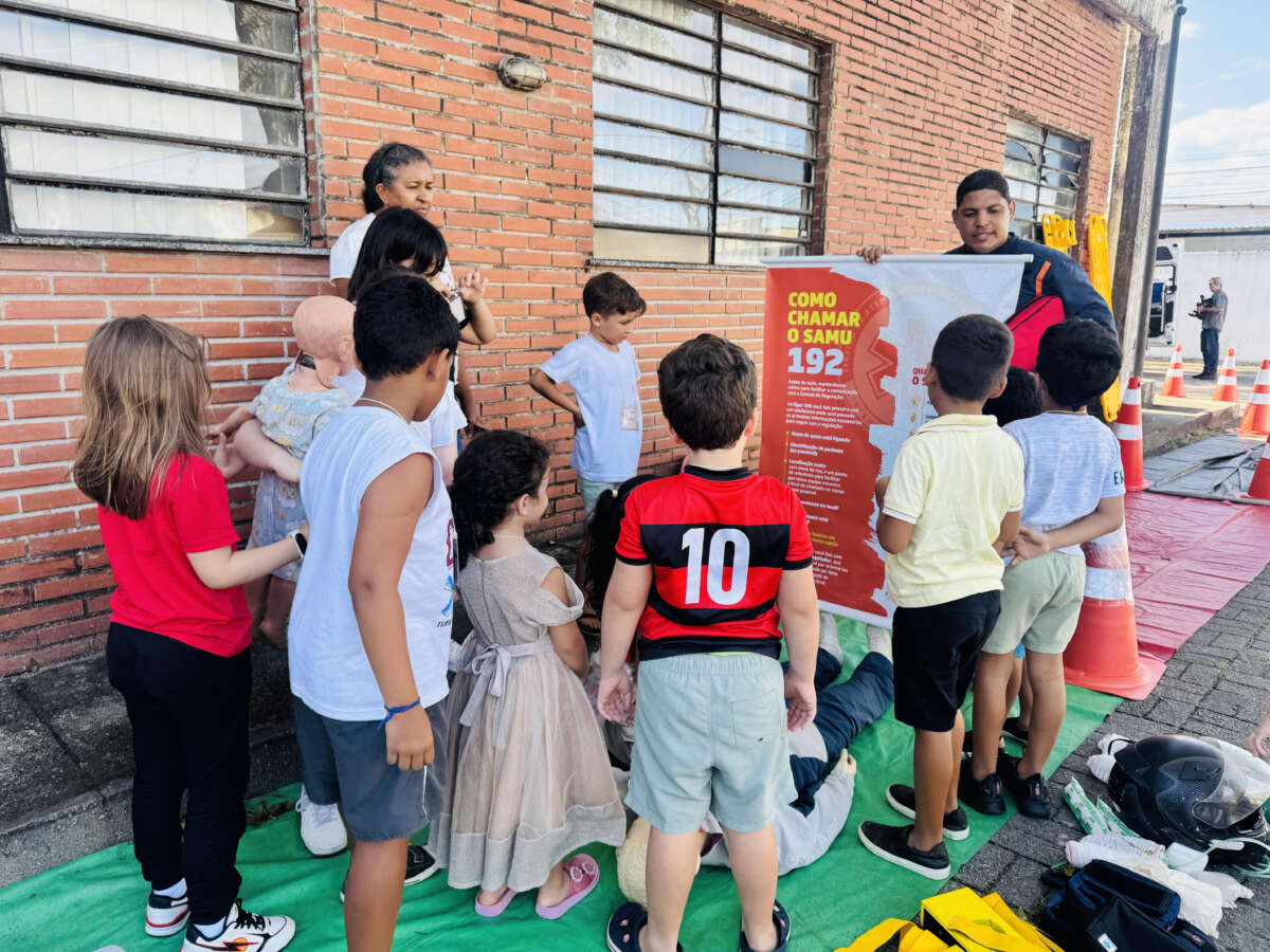Projeto Samuzinho realiza ação na Cidade Mais Infância