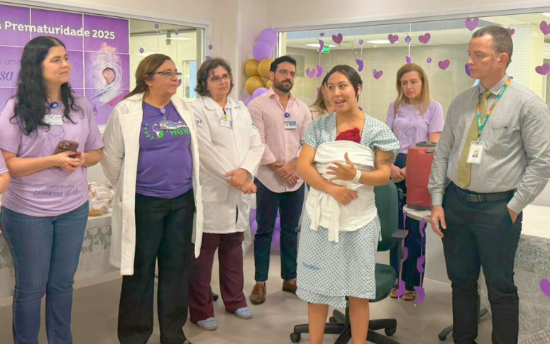 HUC acolhe mães e bebês transferidos do HGCC e reforça cuidados neonatais