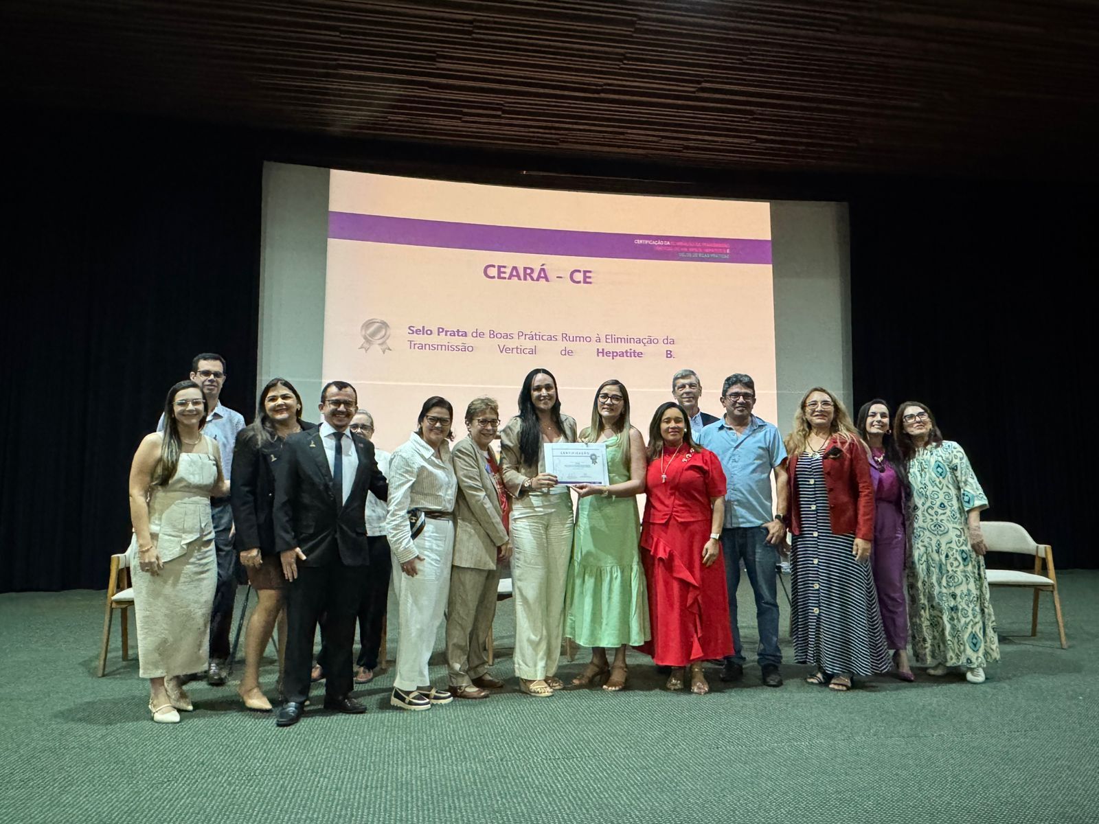Saúde do Ceará recebe Selo Prata de Boas Práticas rumo à eliminação da transmissão vertical da hepatite B