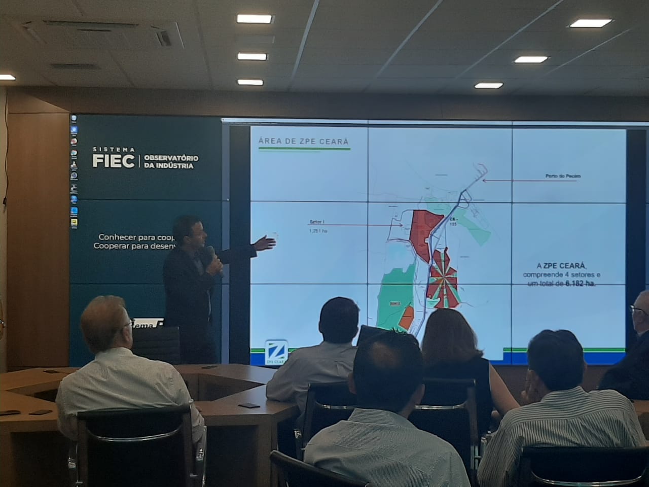 Expansão da ZPE Ceará é discutida por especialistas na FIEC