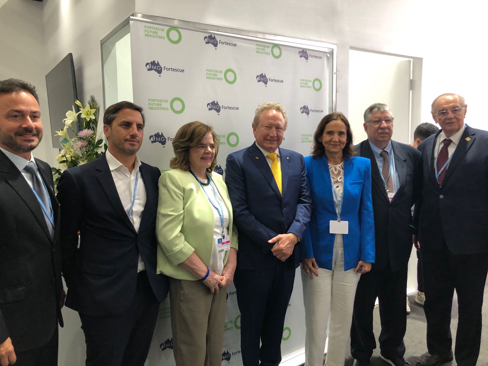 COP27: Fortescue reafirma compromisso com Governo do Ceará para instalar usina de Hidrogênio Verde