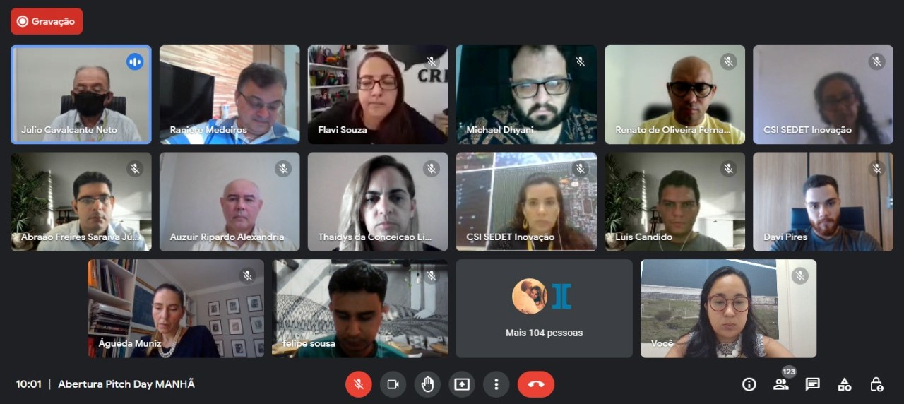 Programa Clusters do Desenvolvimento realiza mais um Pitch Day para auxiliar startups e empreendedores