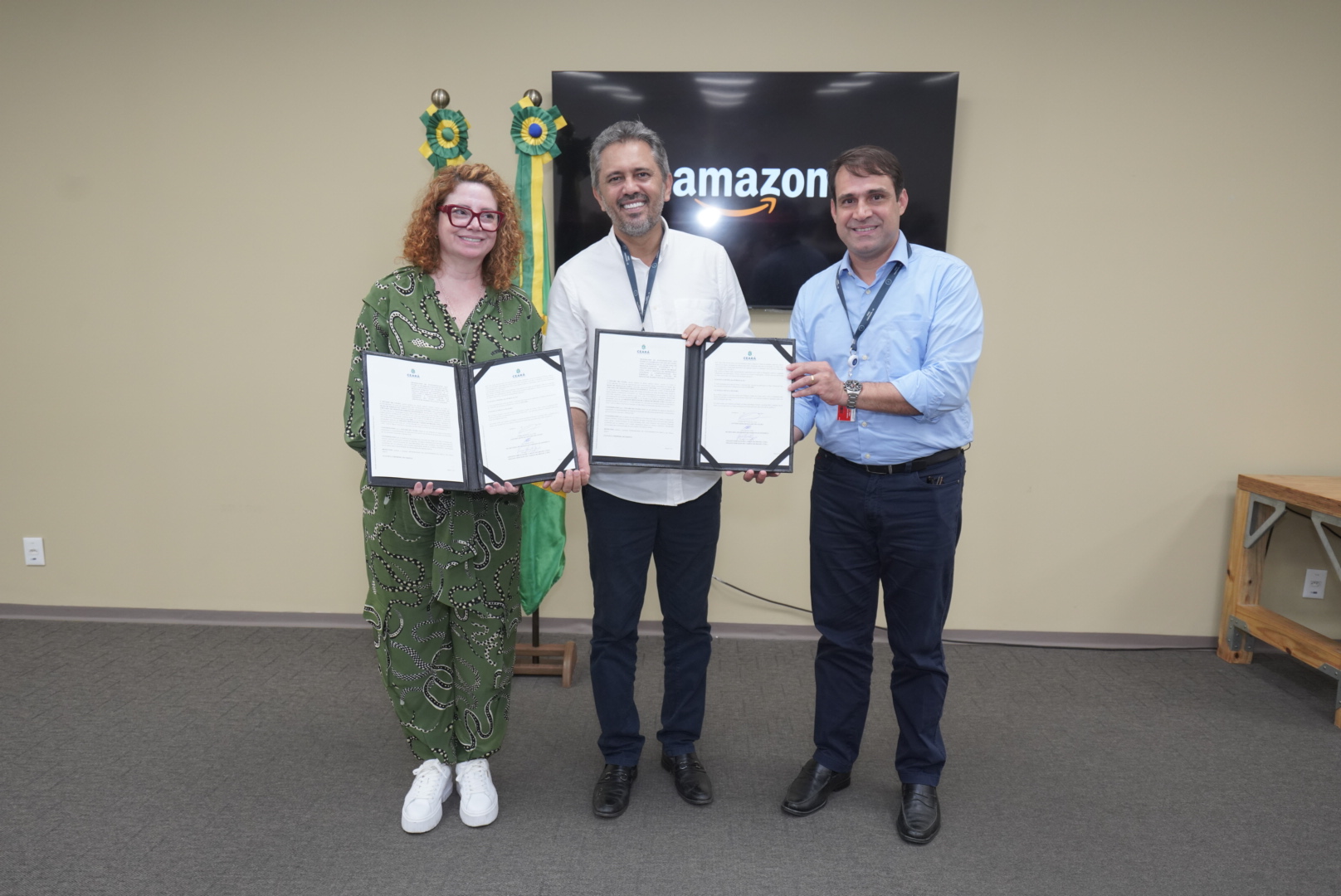 Governo do Ceará e Amazon celebram acordo para acelerar a competitividade das empresas locais por meio do comércio eletrônico