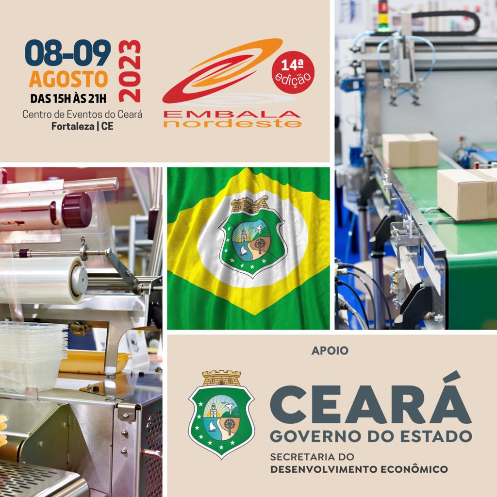 14ª edição da Embala Nordeste acontecerá em Fortaleza nos dias 8 e 9 de agosto