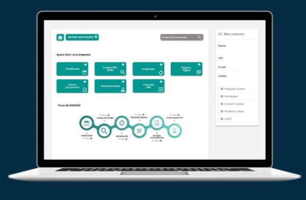 Novo visual do Portal de Serviços da Jucec traz simplificação para empreendedor cearense