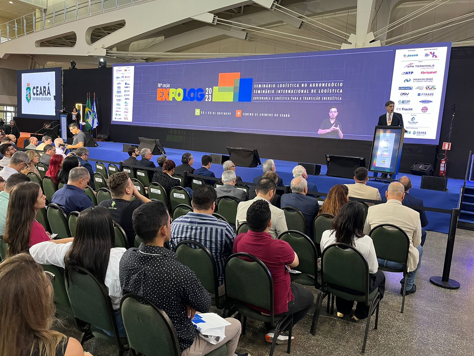 Governo do Ceará apresenta potencial logístico na maior feira do setor no Norte/Nordeste