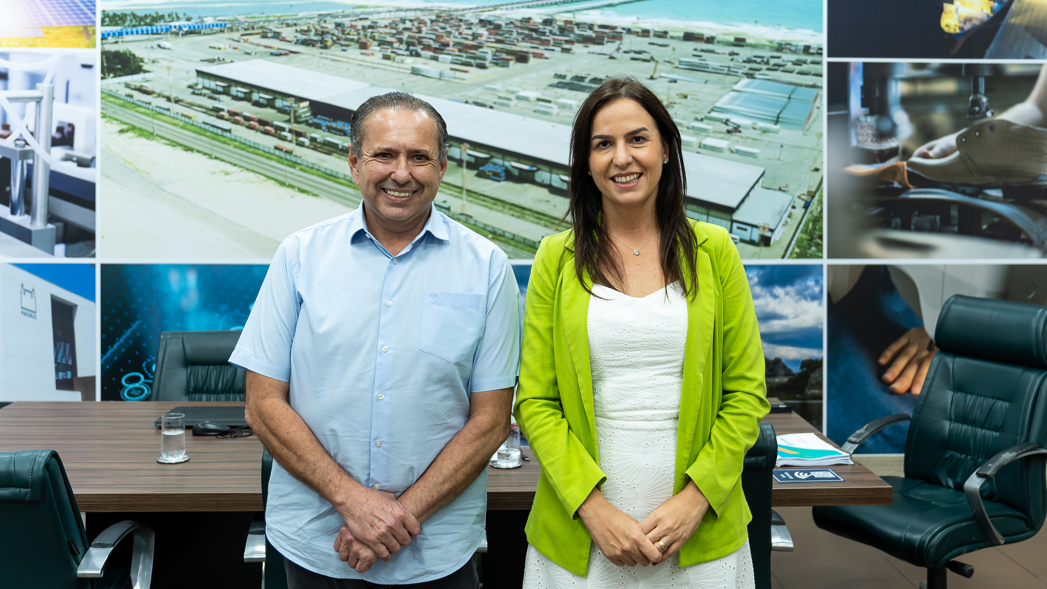 SDE recebe primeira-dama Lia Freitas para discutir ações do eixo de qualificação e renda do programa Ceará Sem Fome