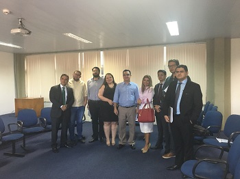 Superintendente recebe membros do Comitê Estadual de Combate à Tortura