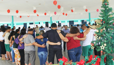 Adolescentes dos Centros Socioeducativos participam de festividades natalinas