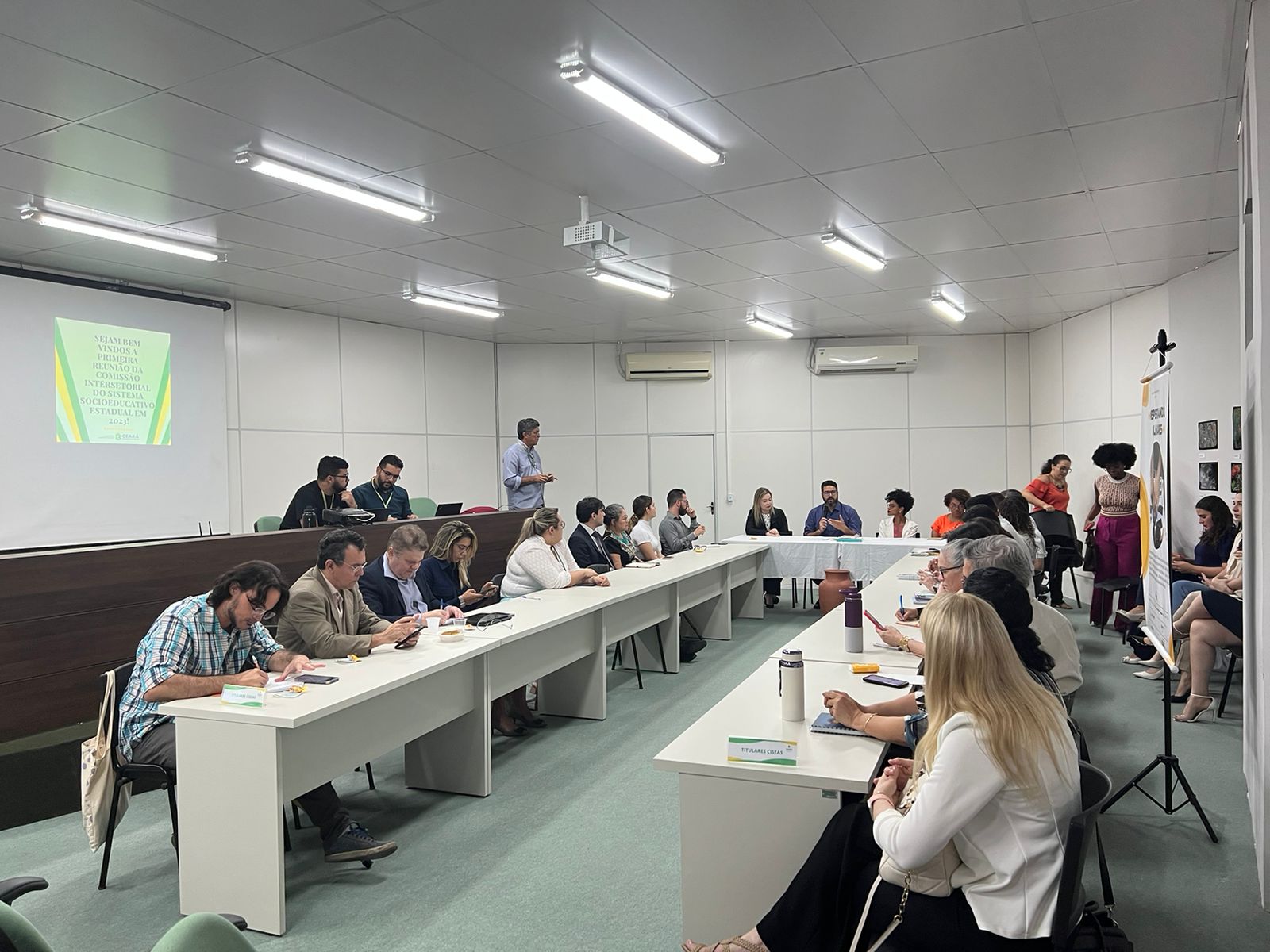 Diálogo entre instituições marca primeira reunião da Comissão Intersetorial