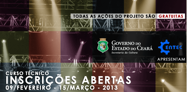 Curso Técnico em Produção de Eventos Culturais