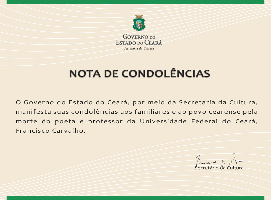 Nota de Condolências
